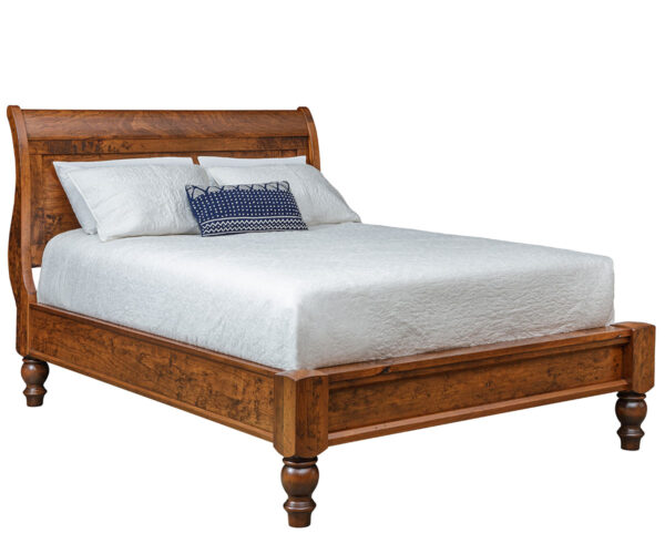 Canyon Creek Sleigh Bed With Low Footboard