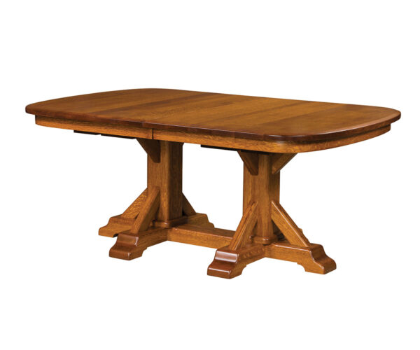 Rocky Point Table - Double Pedestal