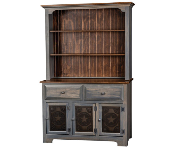 3 Door Hutch With Tin Doors
