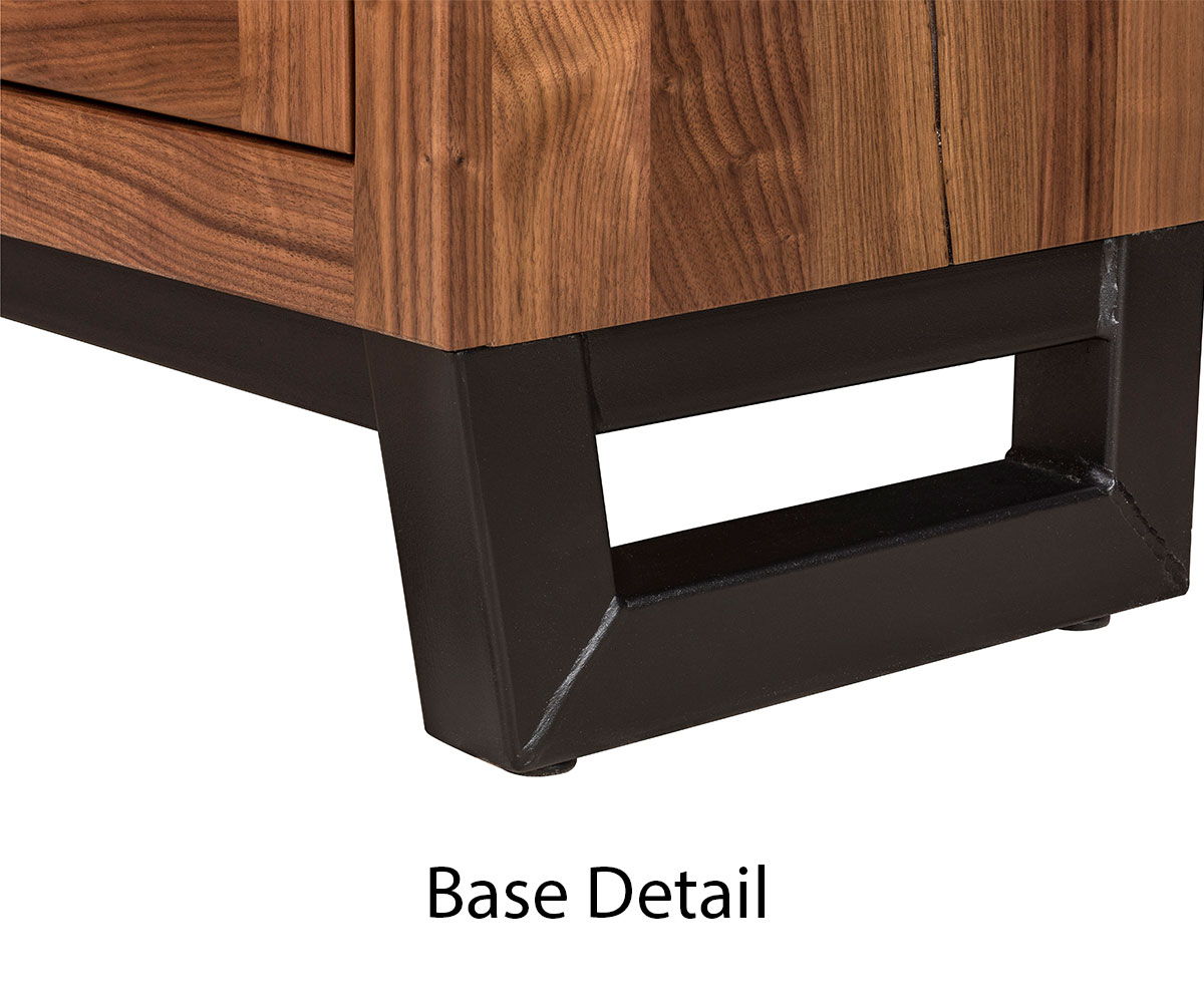 Adona 1 Door Credenza With Topper - Image 2