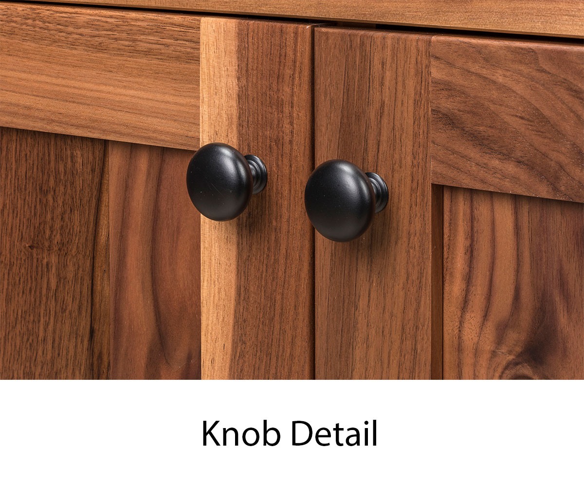 Adona 1 Door Credenza With Topper - Image 3