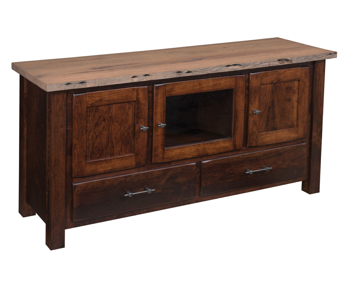 Reclaimed Barn Wood TV Stand - 60"W
