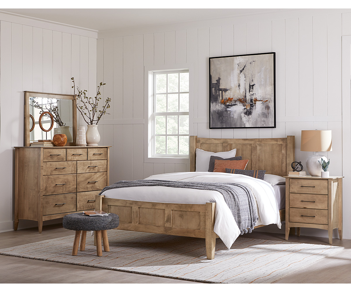Atlantic 3 Drawer Nightstand - Image 5