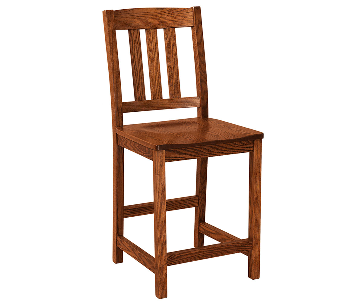 Ancient Mission Bar Chair