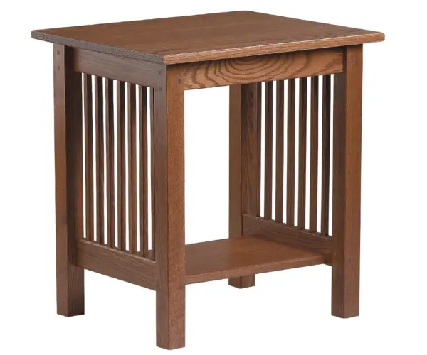 Mission End Table