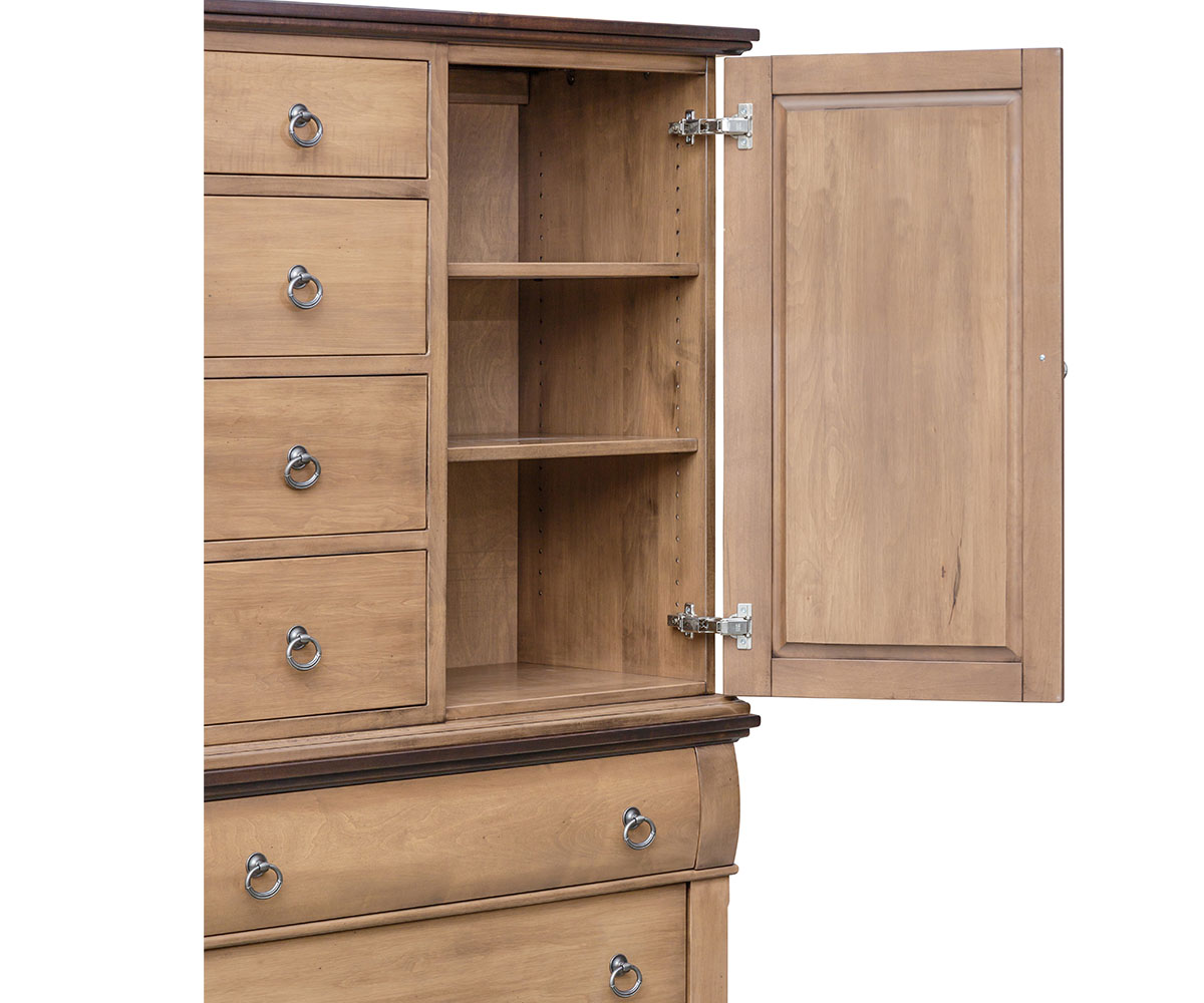 Crescent Creek Door & Drawer Armoire - Image 2