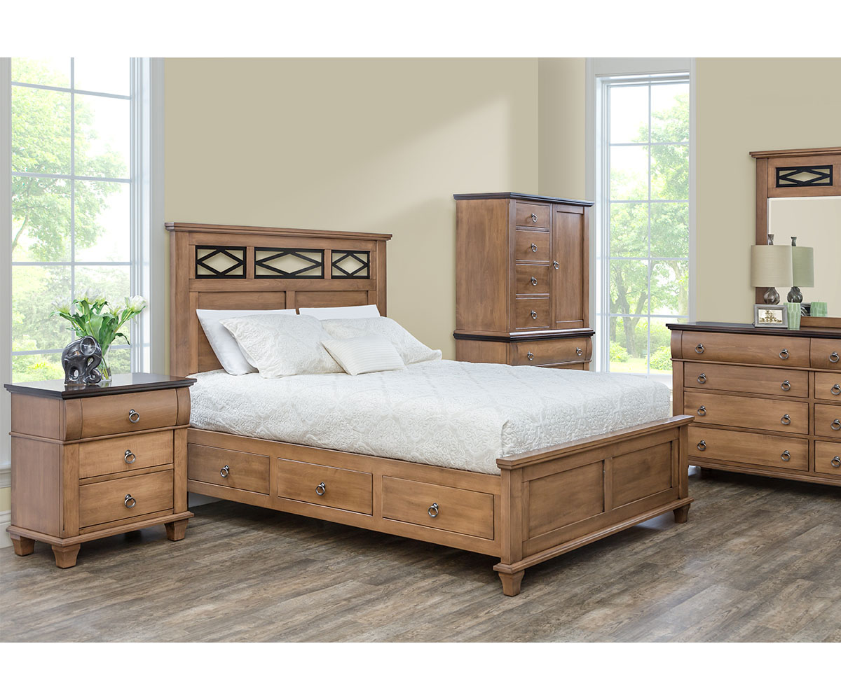 Crescent Creek Door & Drawer Armoire - Image 4