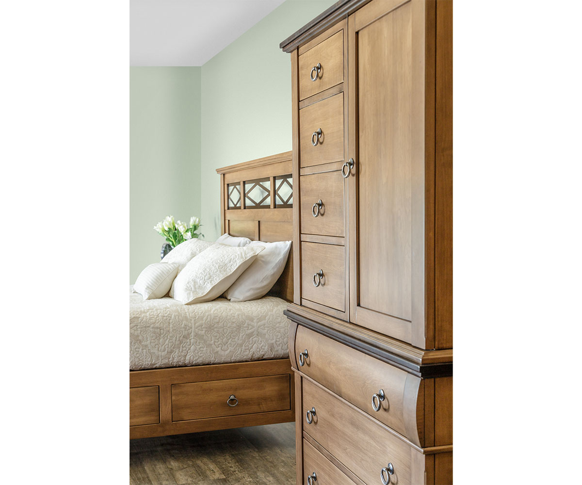 Crescent Creek Door & Drawer Armoire - Image 3