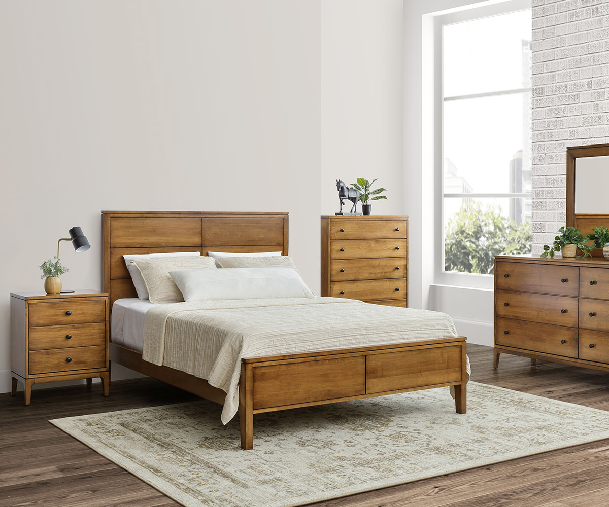 Estelle Simple Panel Bed with Underbed Storage - Image 2