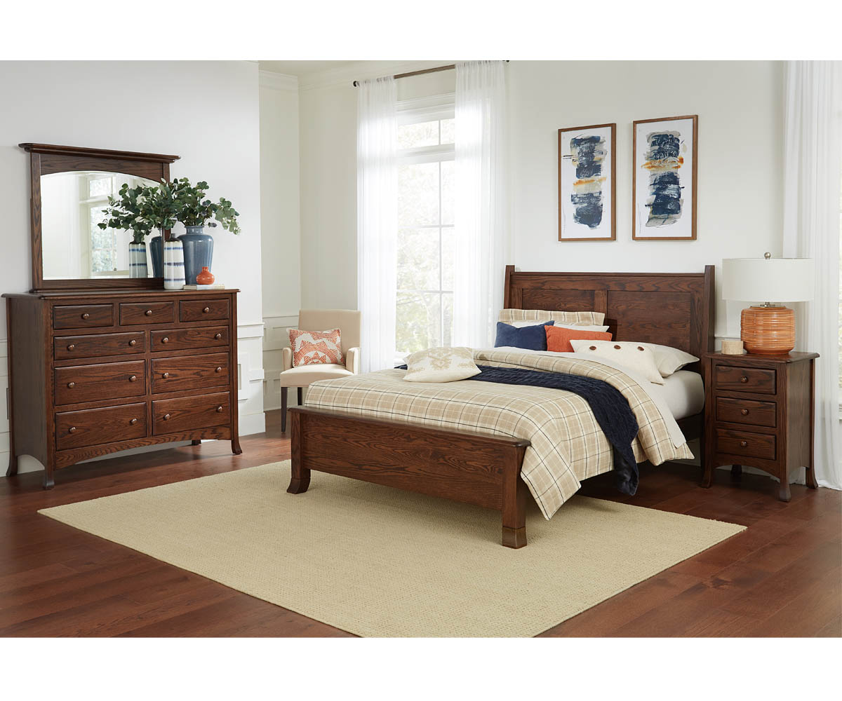 Carlisle 4 Drawer Vanity Dresser - Image 3