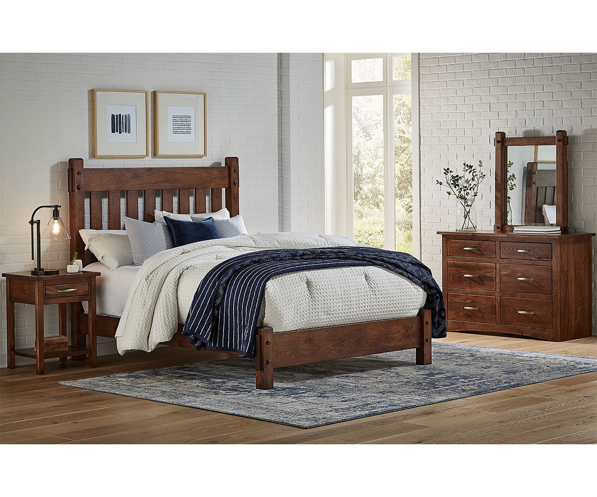 Denver 1 Drawer Open Nightstand - Image 5