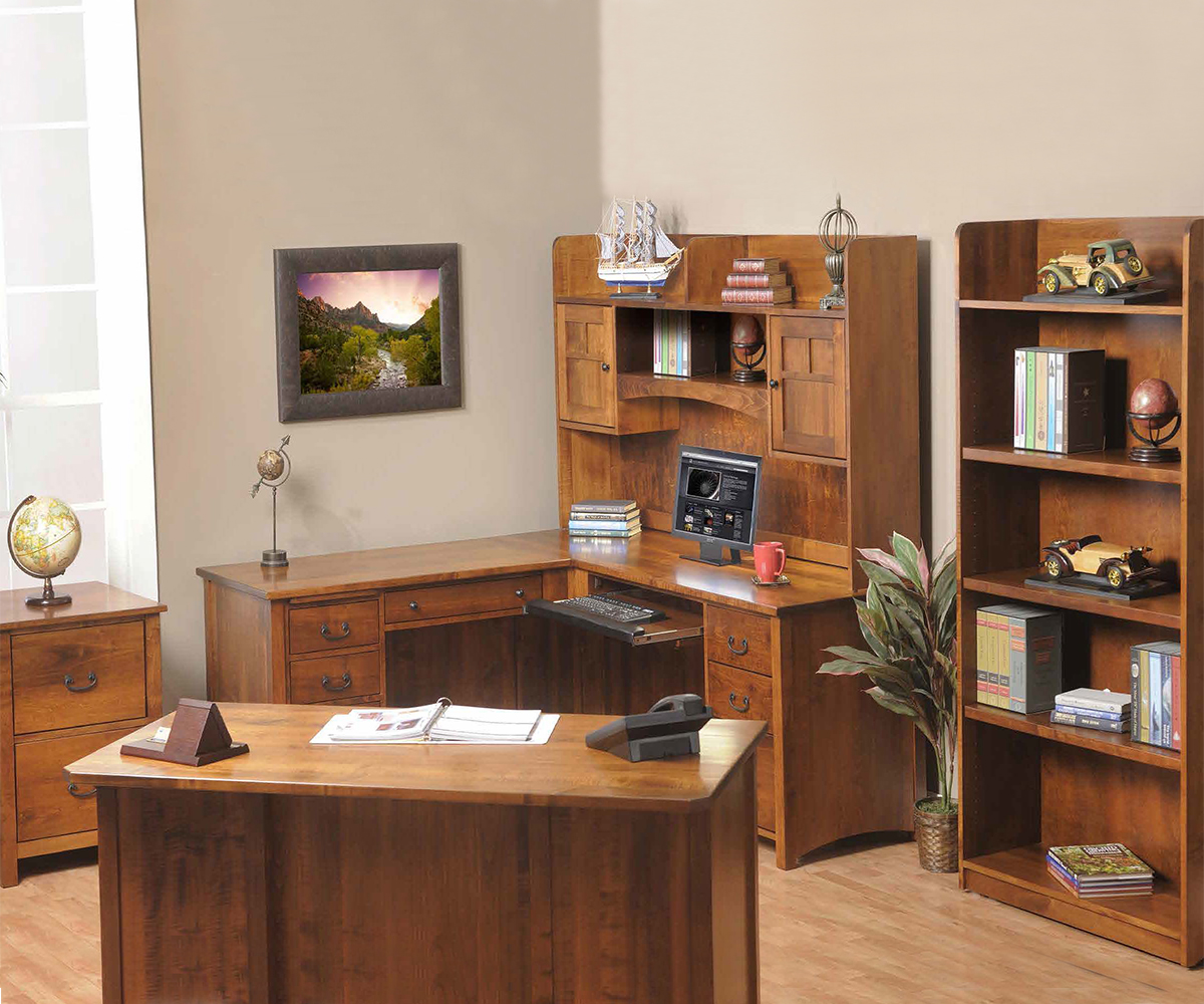 Rivertowne Lateral File With Hutch - Image 3