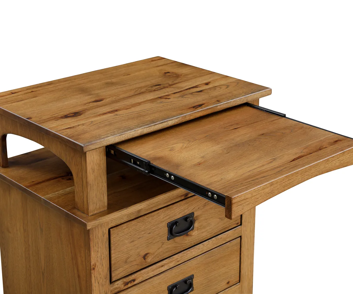 Mission 2 Drawer Nightstand - Image 2